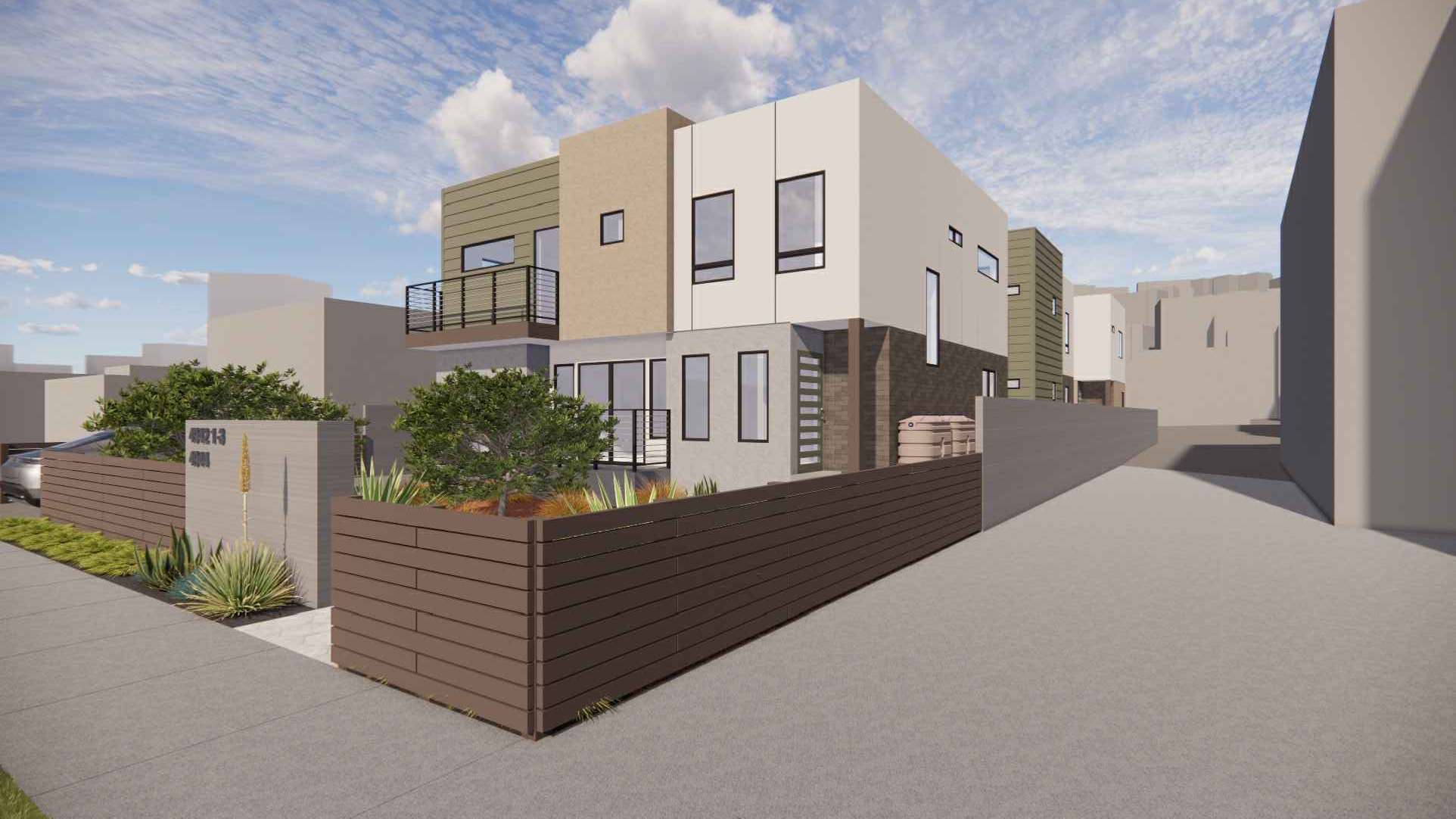 4942 N Topanga Canyon Blvd - architect's rendering